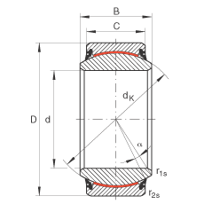 P(ji)S GE17-UK-2RS, (j) DIN ISO 12 240-1 ˜, Soɂȴܷ