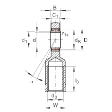 US GIL80-UK-2RS, (j) DIN ISO 12 240-4 (bio)(zhn)(ni)ݼySo(h)ɂ(c)ܷ