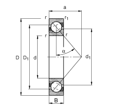 ǽ|S 7321-B-MP, (j) DIN 628-1 ˜ʵҪߴ|  = 40