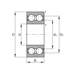 S 4217-B-TVH, (j) DIN 625-3 ˜ʵҪߴp