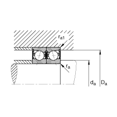 SS B7021-E-2RSD-T-P4S, {(dio)(ji)Ɍ(du)b|  = 25㣬ɂ(c)ܷǽ|ƹ