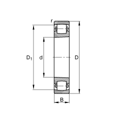 ΝLS 20217-K-MB-C3, (j) DIN 635-1 (bio)(zhn)Ҫߴ, FF 1:12